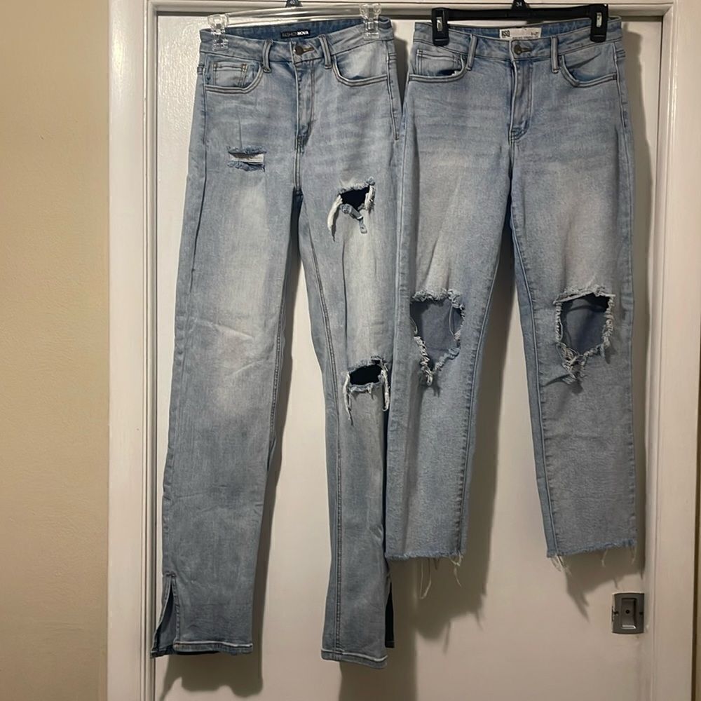 RSQ super ripped jean bundle size 5